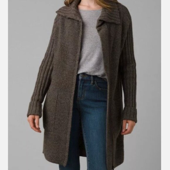 Prana Sweaters - Prana Yunna Cardigan Long Cardigan Full Zip Size XL